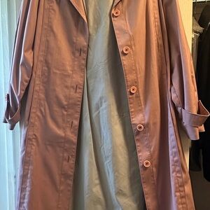London Fog Dusty Pink Trench Coat